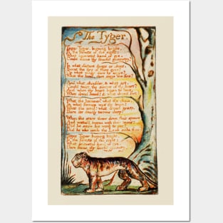 The Tyger - William Blake: Posters and Art